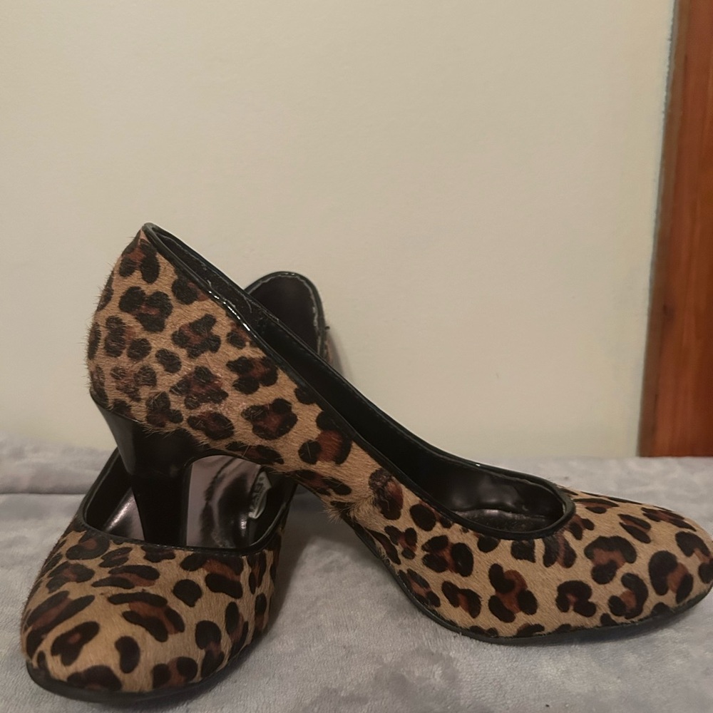 Merona Brown and Black Heels